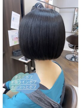 アプシー 三田駅前店(Apsee) ミニボブ/顎ラインボブ