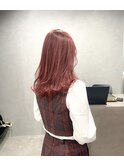 韓国風コーラルピンク