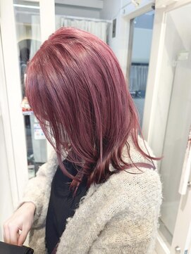 テトラ バイ ネオリーブ 横浜西口店(tetra by neolive) 色持ち抜群ストロベリーピンク＊*