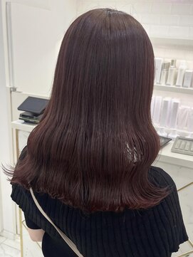 リルミー(Lilme) 艶のあるブリーチなしカシスブラウン*まゆ