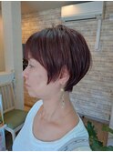 【hair design miel】大人ショートカット