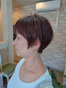 ミエル(miel) 【hair design miel】大人ショートカット