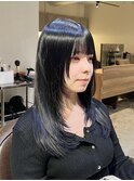 ロングウルフカットミディアムウルフ顔まわりレイヤーカット