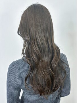 アルバム 新宿(ALBUM SHINJUKU) グレージュカラーグレーベージュレイヤーロング_ba490252