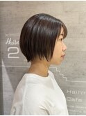 髪質改善縮毛矯正/ショートスタイル