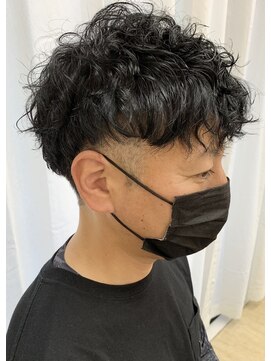 松本平太郎美容室 大宮店 メンズ×スパイラルパーマ