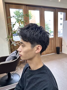 ポピイズ(POPPIES) メンズスタイル【アップバング】