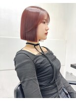 ヴィヴィー 福岡天神店(VIVIE)&nbsp;丸みを抑えたトレンドタッセルボブ