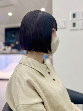 ギグスダブル 栄店(gigs double) ショートボブ/ストレート/ナチュラルブラウン