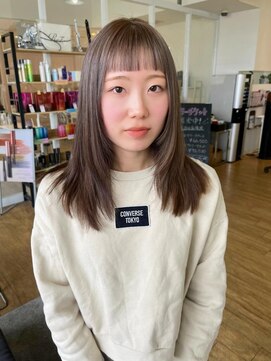 サラ 新宮店(SARA) 透明感グレージュ×レイヤー