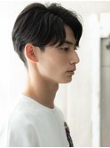 20代30代ビジカジ刈り上げ短髪ダークアッシュマッシュG南越谷
