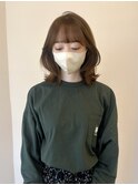 ほんのりオリーブベージュ×ヨシンモリ