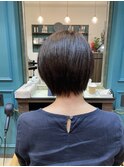 ストレートショートボブ