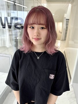 スウィープ(sweep) ピンクカラー