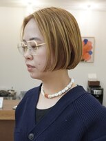 パークレーン アイス イヴェン(park lane ICI yeven)&nbsp;ベージュハイライト　デザインカラー　ルーツカラー/akari