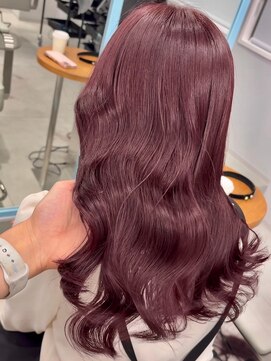 プリアバイポプルス 渋谷(pria by popls) ブリーチなしダブルカラー/20代/髪質改善/韓国/渋谷