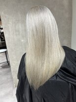 セレーネヘアー オオサカ 心斎橋店(Selene hair OSAKA)&nbsp;ホワイトグレージュ/ホワイトカラー/心斎橋ホワイトブリーチ