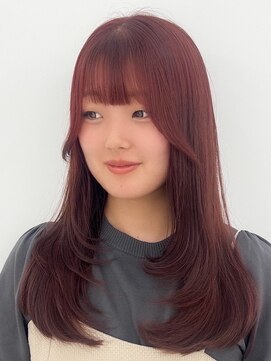 コア プラス 立川(COA PLUS) 韓国風レイヤーカット髪質改善ダブルカラーハッシュカット