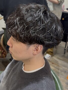 ヘアスペースブルーム エボリューション 庄内店(HAIR SPACE BLOOM evolution) 【庄内店／メンズパーマ】波巻きパーマ