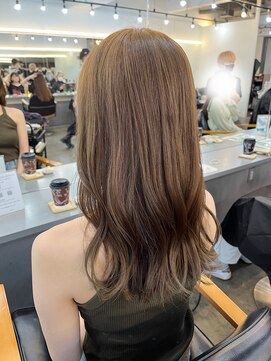 ジュール 池袋(Joule) ブリーチなしダブル×ヘーゼルベージュ「池袋」