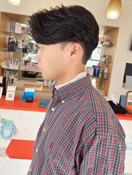 リップソウル(RIP SOUL) 《RIP SOUL》黒髪 毛流れセンターパート