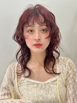 CHIC八王子【4月1日NEW OPEN(予定)】 ウルフレイヤーカット パーマ風スタイル【八王子】