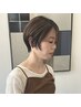 【白髪染めは物足りない】カット&白髪ぼかしハイライト&ヘッドスパ２０分伏見