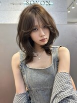 ソヨン 大宮店(SOYON) ミディアムレイヤー/レイヤーボブ