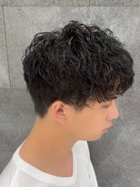 ギーク(Geek)&nbsp;簡単セット×無造作メンズパーマ