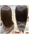 セピアージュ シス(hair beauty clinic salon Sepiage six)の写真/縮毛矯正で髪質改善。クセ・うねりを整えて、毎朝ラクなまとまり髪へ♪