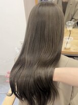 ガーランドウメダ(Garland umeda) ブリーチなしダブルカラー、ミントベージュ 担当 垣内 6543