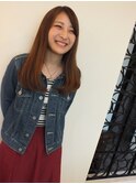 さらツヤストーレートカール