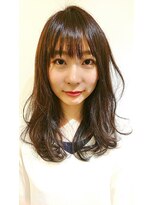 ヘアサロン バス(hair salon bath.) 柔らか艶髪ロングレイヤーstyle♪