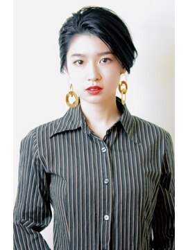 レンジシキチジョウジ (RENJISHI KICHIJOJI) シルエットの綺麗なショートボブ【RENJISHI KICHIJOJI】