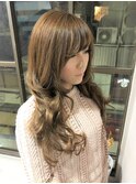 スモーキー・アッシュ 【カラー・チップエクステ】