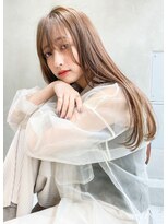ケイト(kate) 【kate】大宮　ハニーシナモンベージュ×さらさらストレート