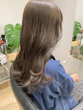 リラヘアー(Rela hair) アッシュベージュカラー