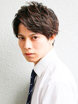 マッシュ短髪ツーブロックモテる束感モテ髪イケメン黒髪ビジネス