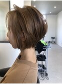 大人可愛い ショート 30代 40代 ボブ