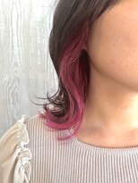 トモズヘアデザイン(Tomo's Hair Design)&nbsp;インナーカラーピンク