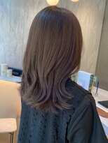 ロンド エスポワール 錦糸町(Lond espoir)&nbsp;【柴田】グレージュカラー ボブウルフ黒髪ココアベージュ