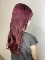 アペル(APPEL)&nbsp;艶髪ボルドーカラー【岡山/岡山駅】