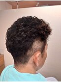 アップバング 宮城風パーマ ツーブロック フェード スラムダンク