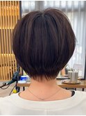 【松本 聖】ふんわりショートボブ後ろ《大阪梅田》