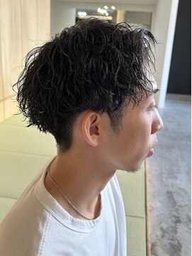 ニアウ 伊勢崎連取店(Niau) メンズマッシュパーマツイストスパイラルパーマ波巻きパーマ