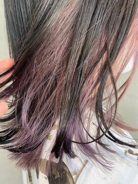 ロジッタ(ROJITHA) 【ROJITHA表参道原宿】インナーカラー×ピンクカラー