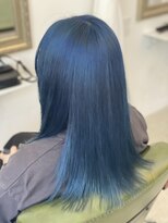 ヘアーデザイン フェローズ(Hair Design Fellows) ブルー系カラー