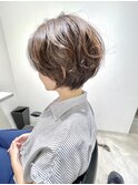 お客様スタイル丸みショート