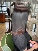 【髪質改善】激艶アッシュミディーミディアムヘアー