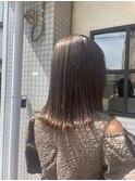 10代20代30代小顔艶髪外ハネショートボブモカブラウン